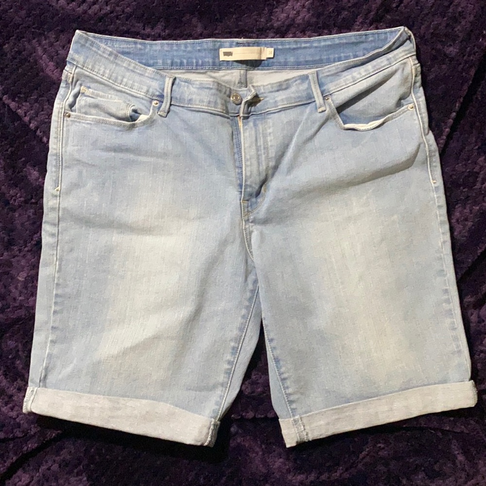 Woman’s Plus Size Jean Shorts